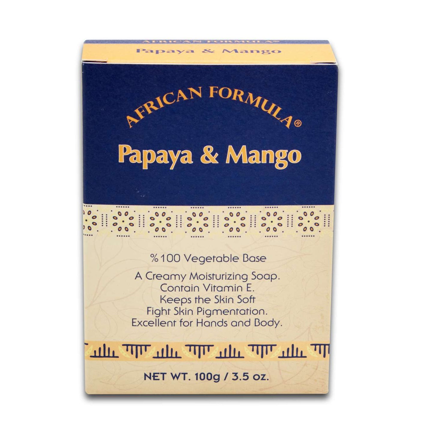 African Formula Papaya Mango Soap 3.5 Oz