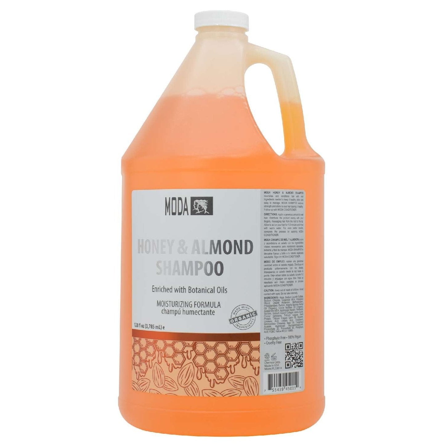 Moda Shampoo Honey Almond 1 Gal