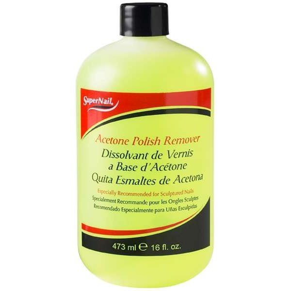 Super Nail Nail Polish Remover Regular Acetone