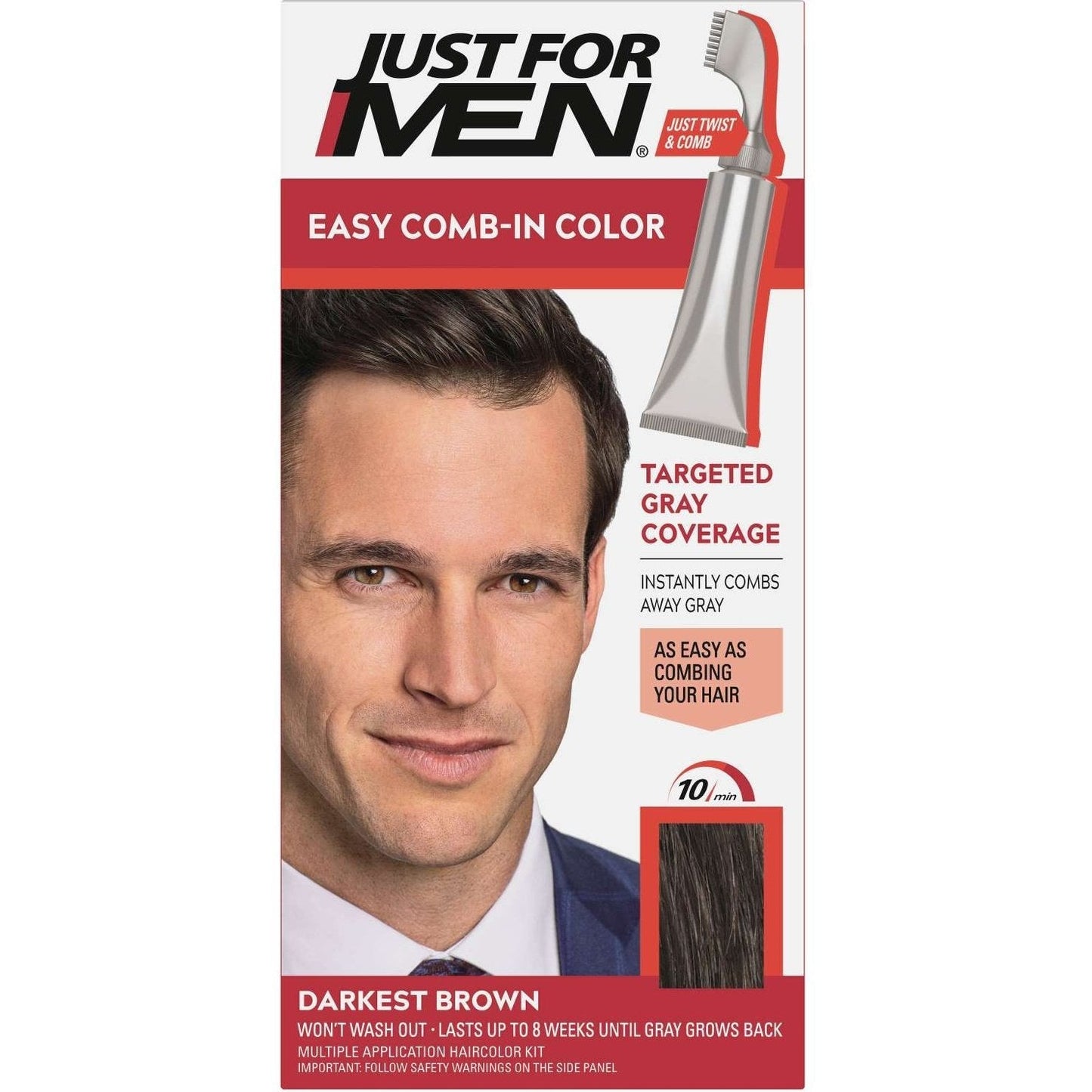 Just For Men Autostop Hair Color Dark Brown