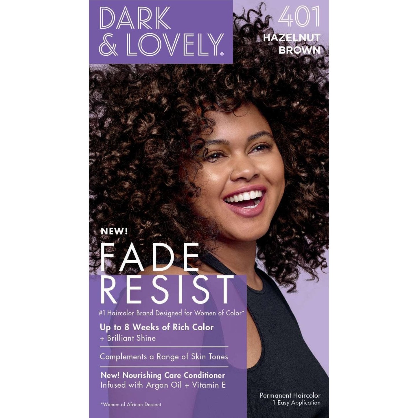 Dark Lovely Fade Resist Hazelnut Brown