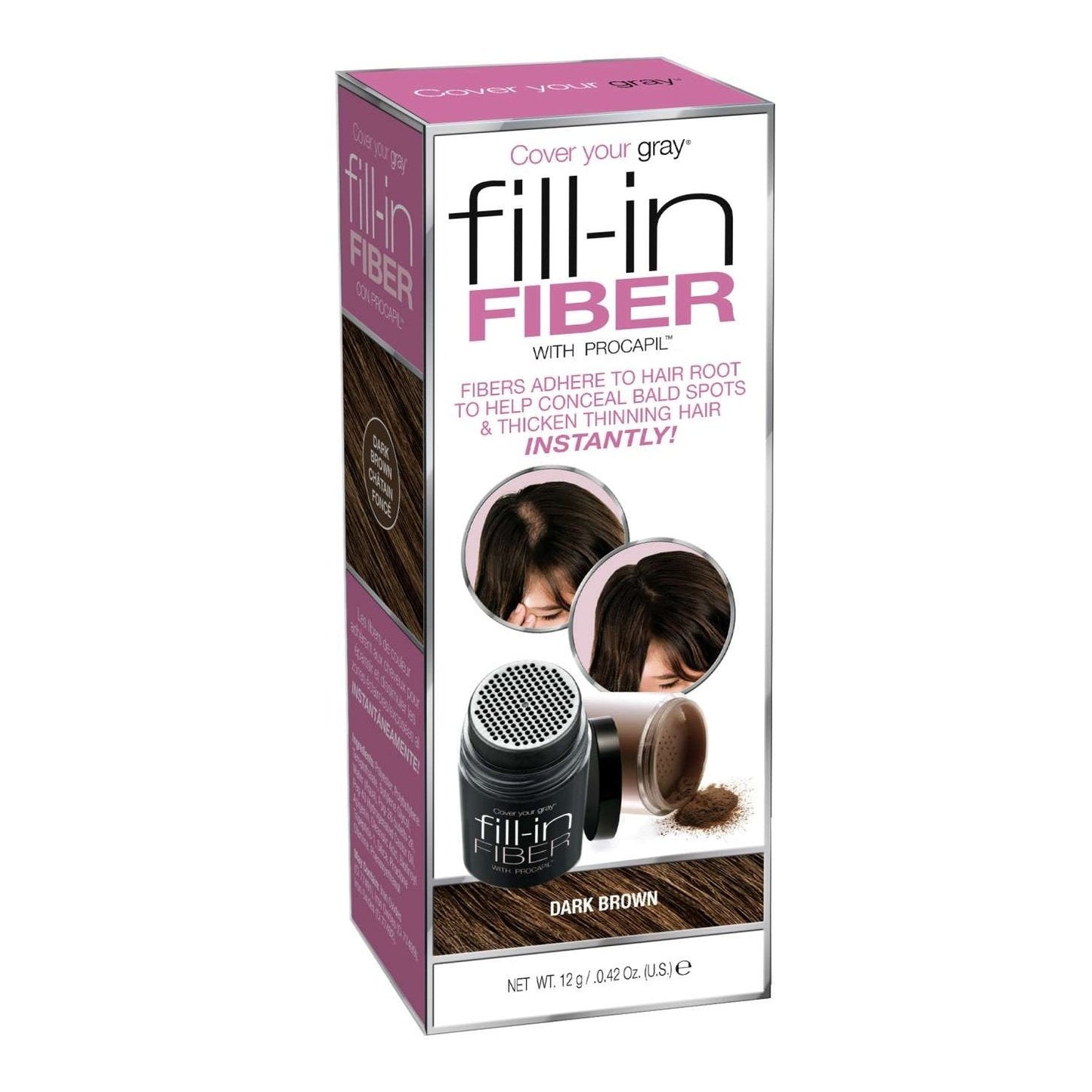 Cyg Fill-In Fiber -- Dark Brown