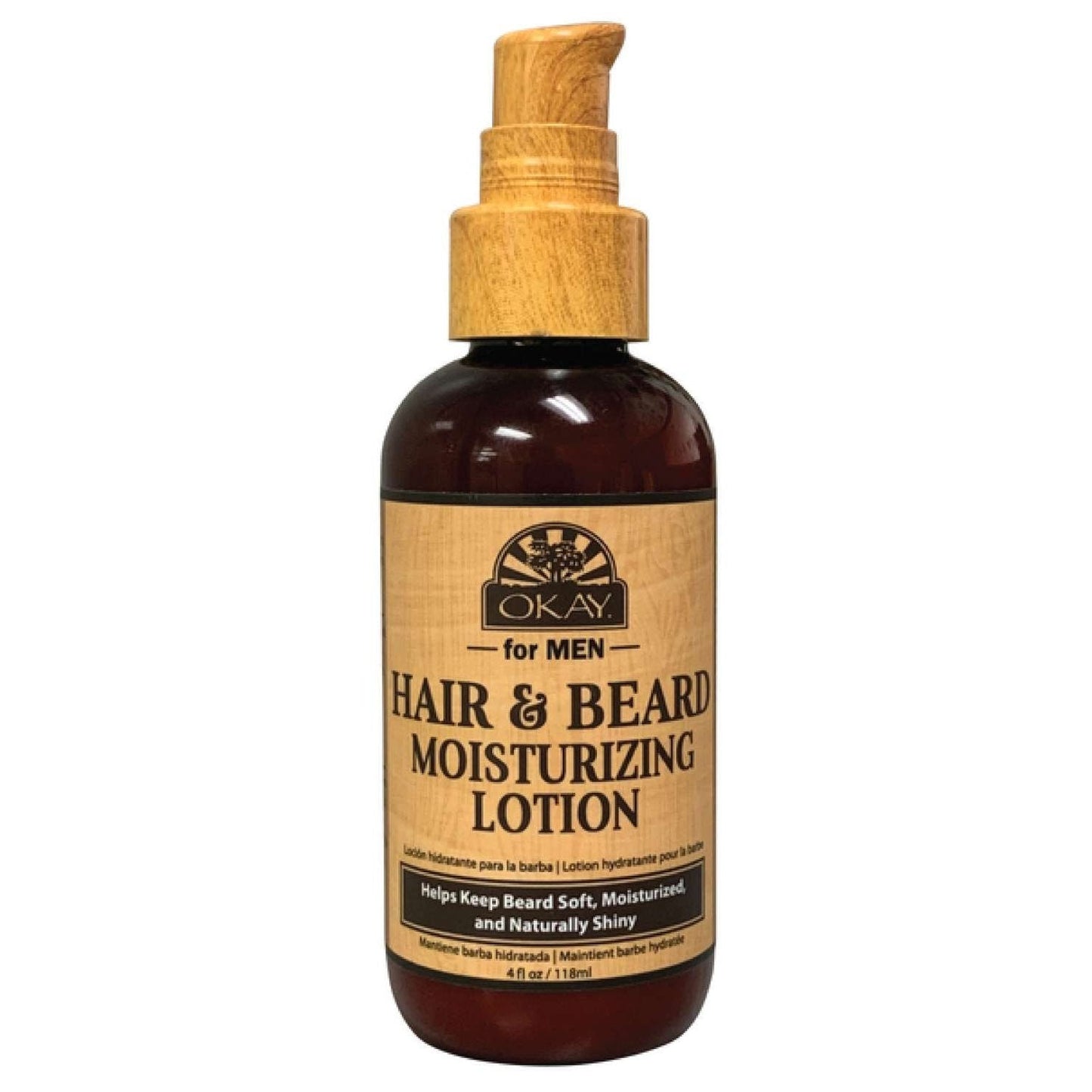 Okay Men Beard Hair Moisturizing Lotion