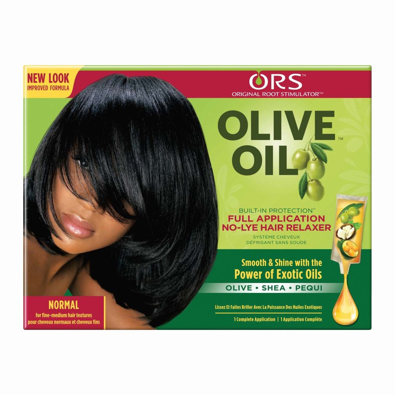 Ors Olive Oil Built-In Protection No-Lye Relaxer Normal
