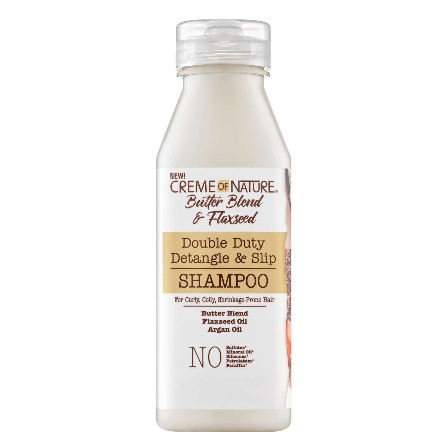 Creme Of Nature Butter Blend Flaxseed Detangle Slip Shampoo