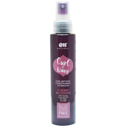 On Natural Curl-N-Wavy Cherry Blossom Detangler 4.5 Oz