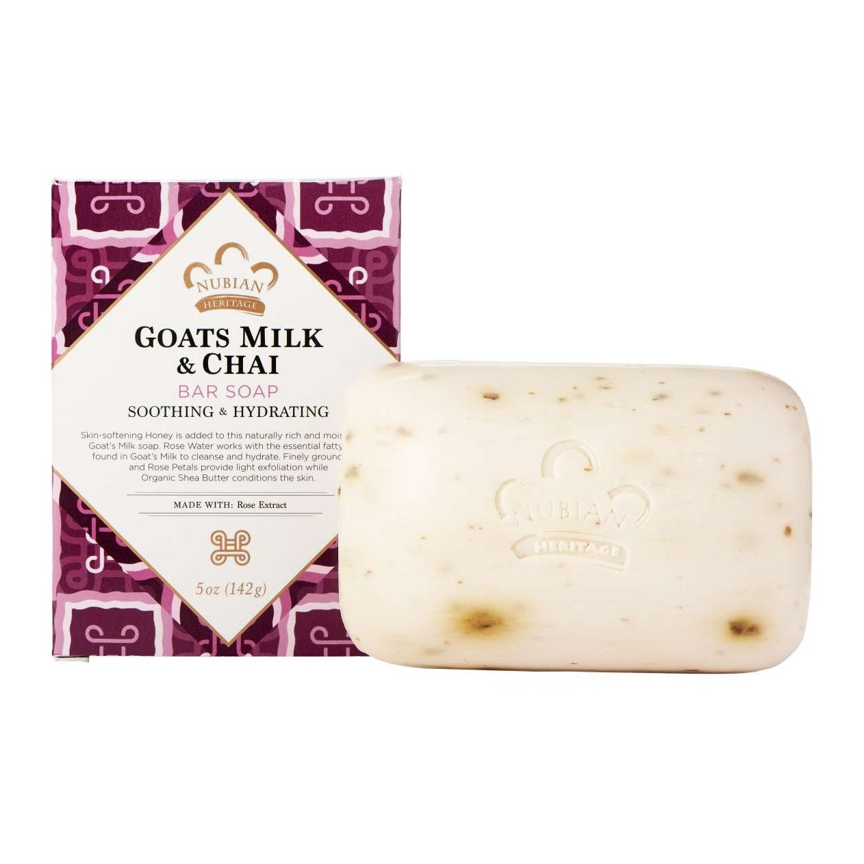 Nubian Heritage Nubian Soap Goats Milk  Chai 5 Oz