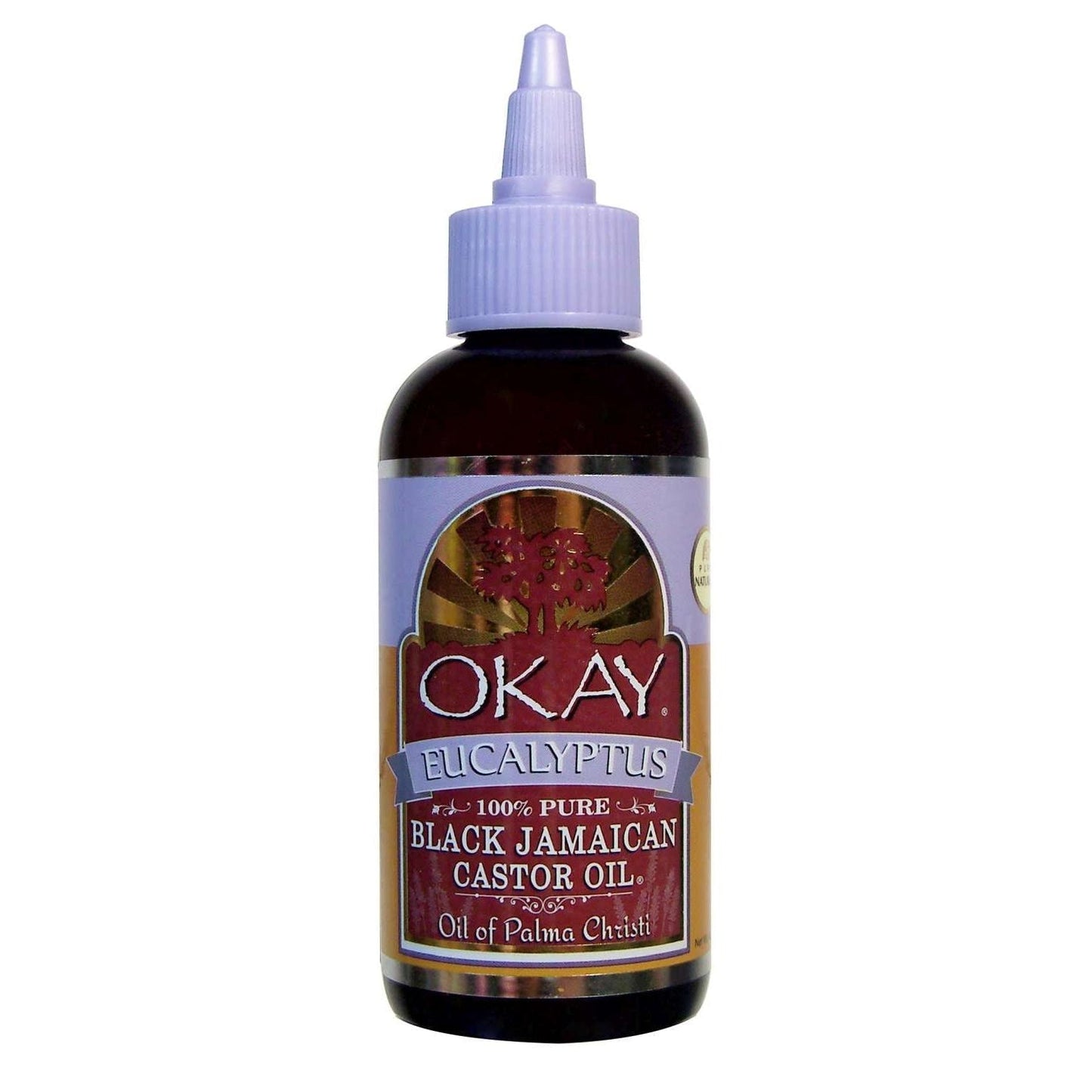 Okay 100 Percent Black Castor Oil Eucalyptus