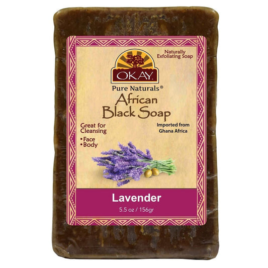 Okay Black Soap Lavender
